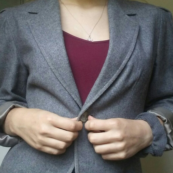 Gray Blazer - Picture 4 of 4